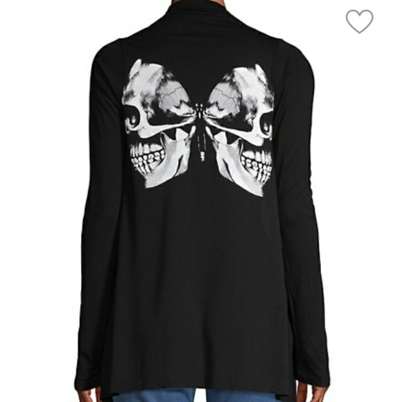 Lauren Moshi Tops - LAUREN MOSHI Skull Cardigan